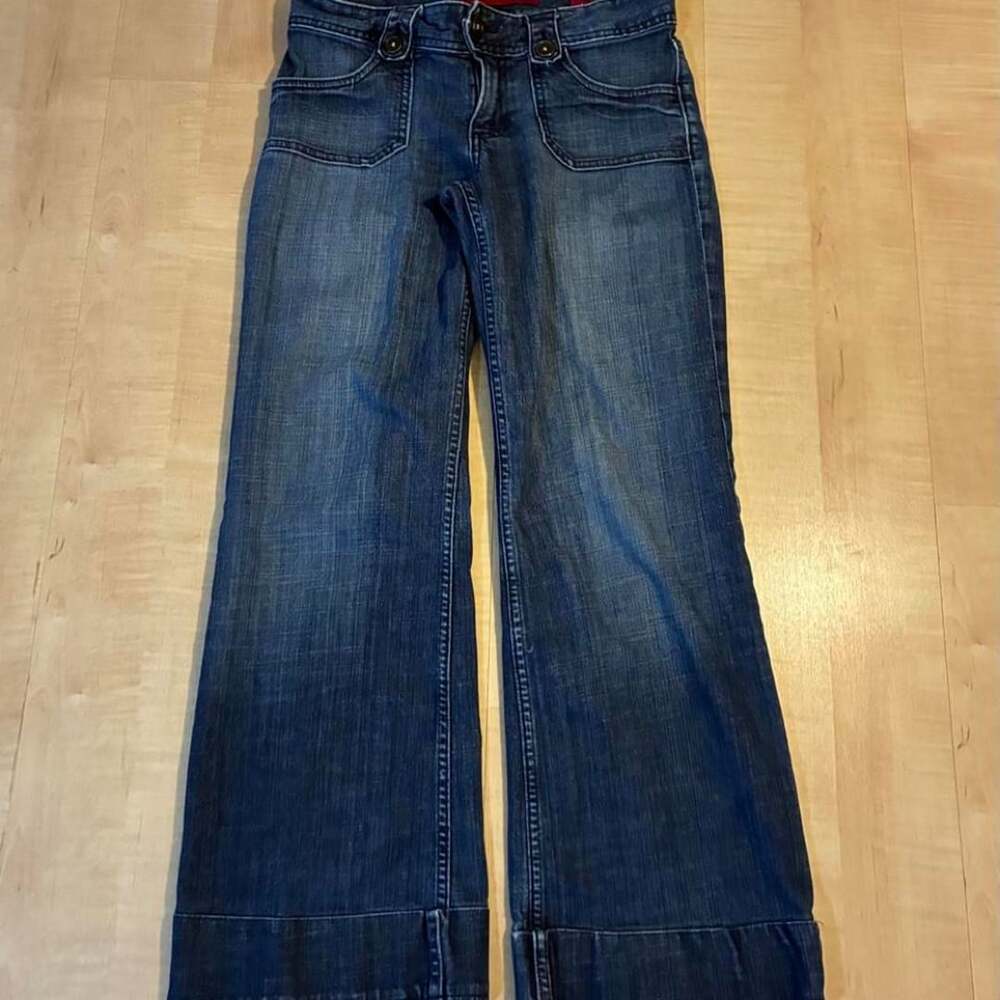Banana Republic Limited Edition Y2K Bootcut Wide Leg Jeans
